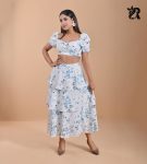 Blossom Charm Two-Piece Dress