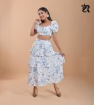 Blossom Charm Two-Piece Dress (2)