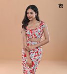 Orange Floral Coord Set (2)