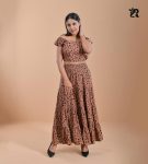 Rustic Floral Elegance Dress Set (4)