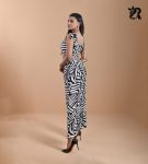 Black & White Zebra Party Wear (1)