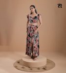 Floral Print Elegant Summer Glam Set (3)