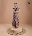 Floral Print Elegant Summer Glam Set