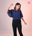 Casual Circular Flutter Short Sleeve (4)