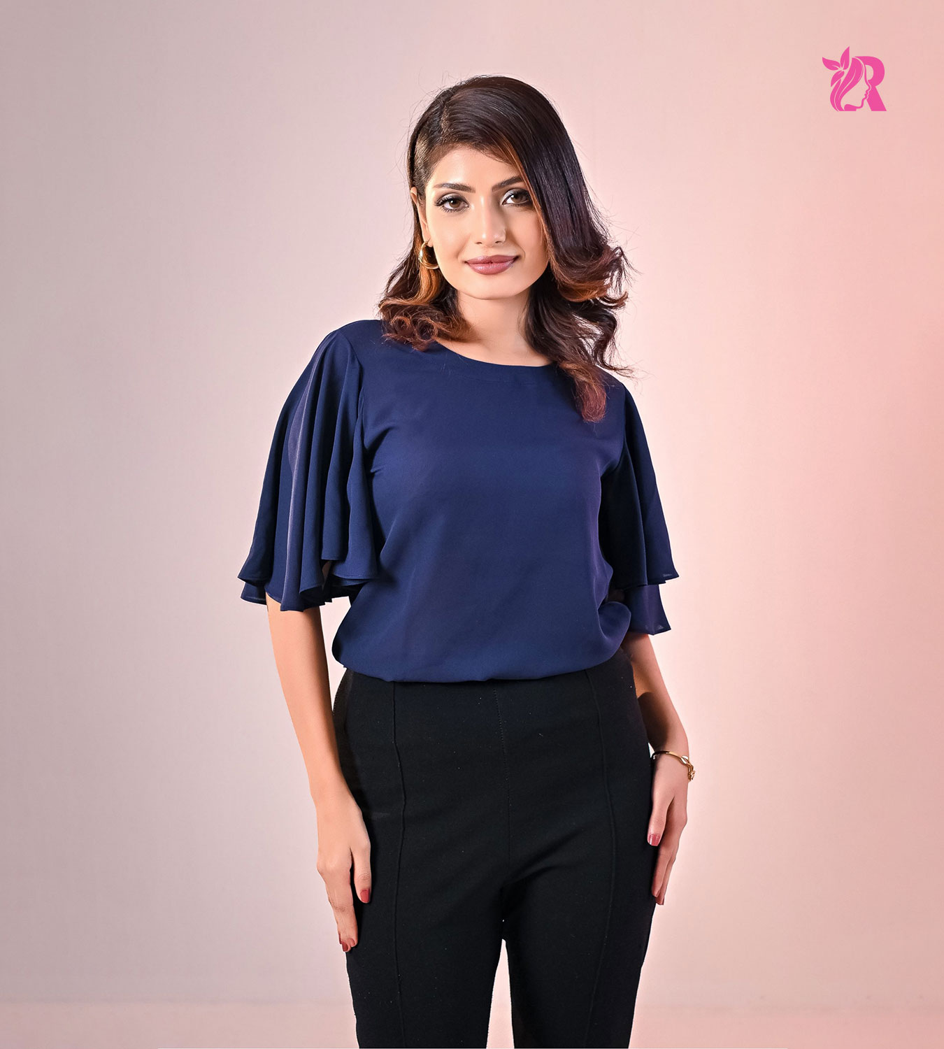 Casual Circular Flutter Short Sleeve (6)