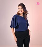 Casual Circular Flutter Short Sleeve (4)