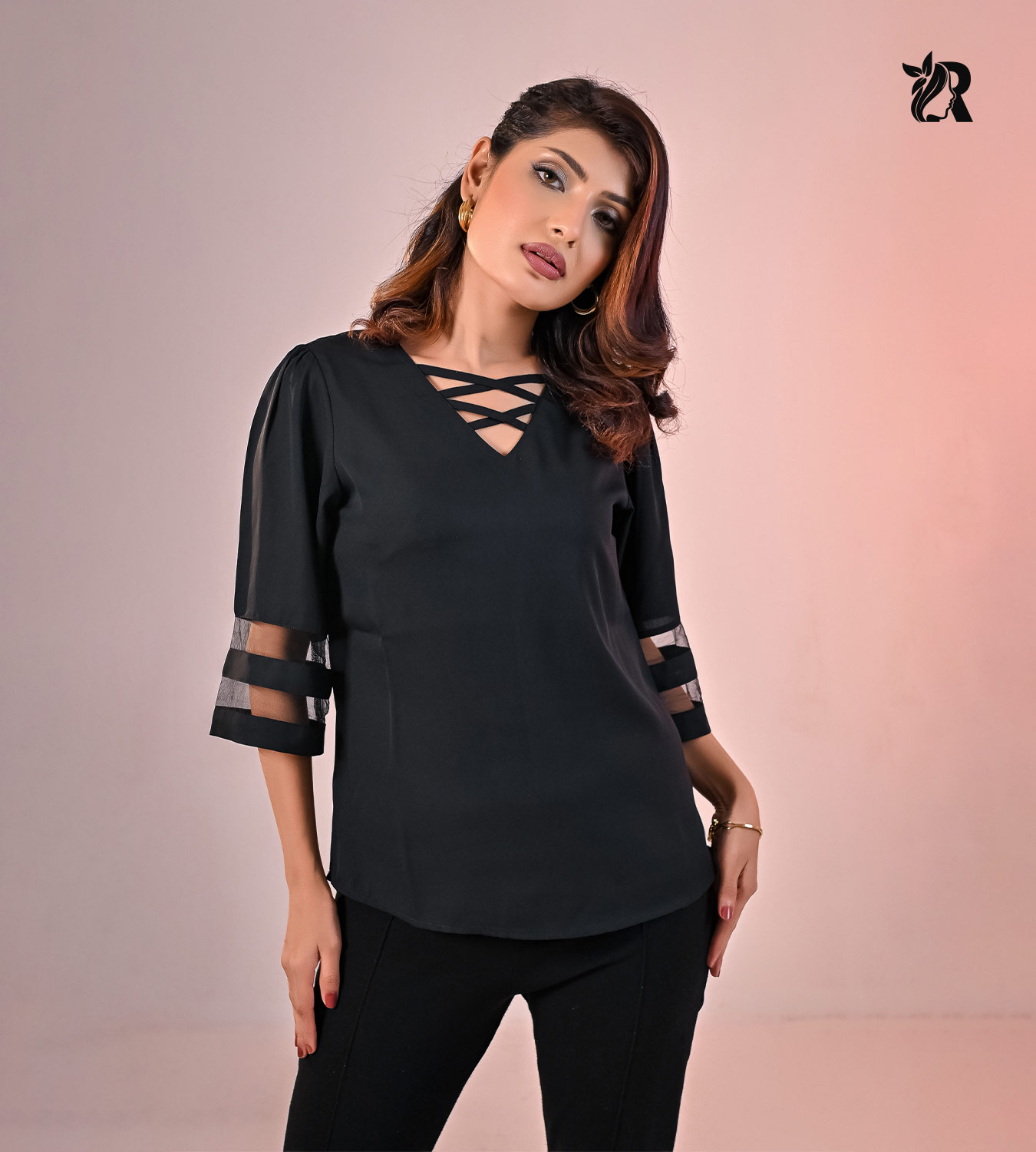 Casual Tops Bell Sleeves (7)