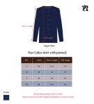 Navy Blue Color Pintuck Design Shirt (6)