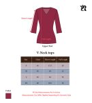 V-Neck Basic Casual Wear (2)