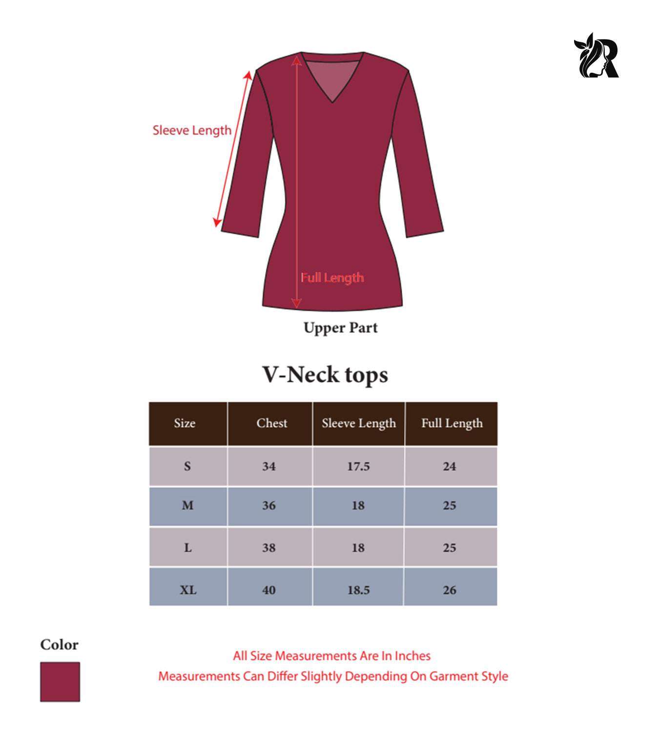 V-Neck Basic Casual Wear (1)
