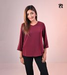 V-Neck Basic Casual Wear
