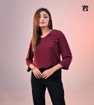 V-Neck Basic Casual Wear (2)