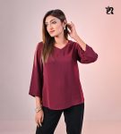 V-Neck Basic Casual Wear (2)