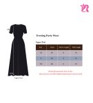 Black Floral Printed Party Wear (6)