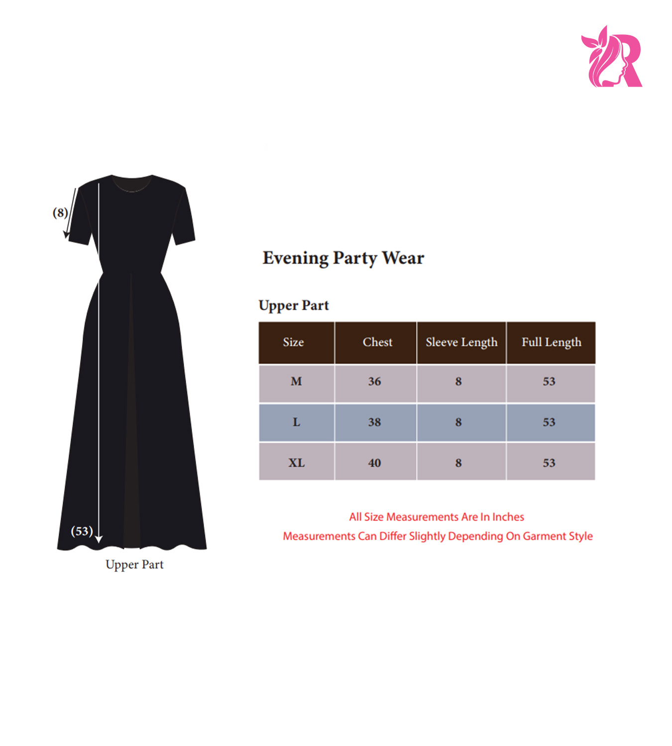 Black Floral Printed Party Wear (1) Black Floral Printed Party Wear