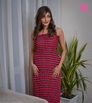 Black & Pink Party Dress
