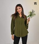 Elegant Balloon Sleeve Office Wear Shirts (5)