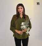 Elegant Balloon Sleeve Office Wear Shirts