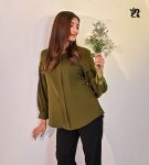 Elegant Balloon Sleeve Office Wear Shirts (5)