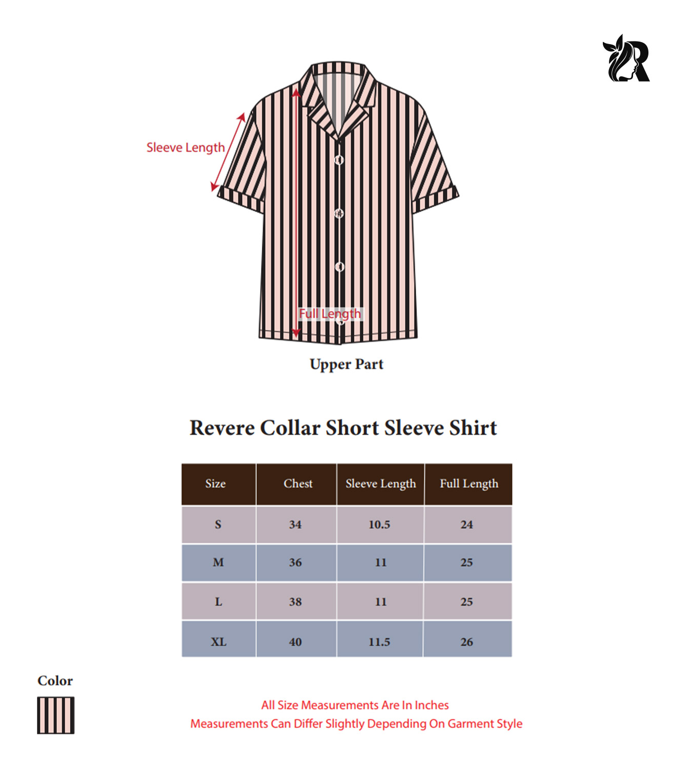 Revere Collar Half Sleeve Shirt (1)
